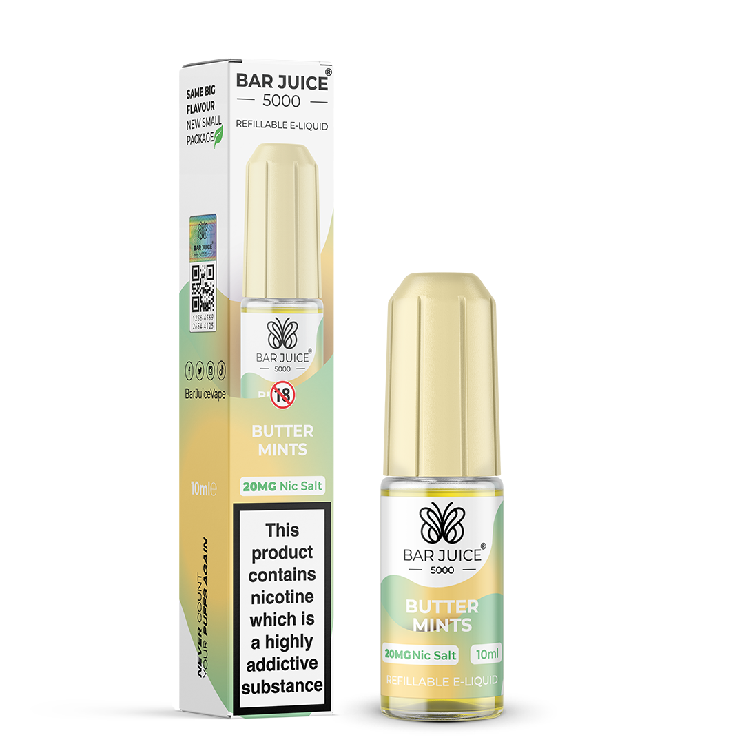 Butter Mints Nic Salt E-Liquid by Bar Juice 5000 - Vape Kingz
