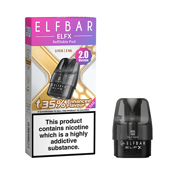 Elf Bar ELFX Replacement Pods - Vape Kingz
