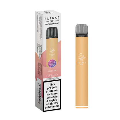 Elf Bar 600 Prefilled Pod Kit - Vape Kingz