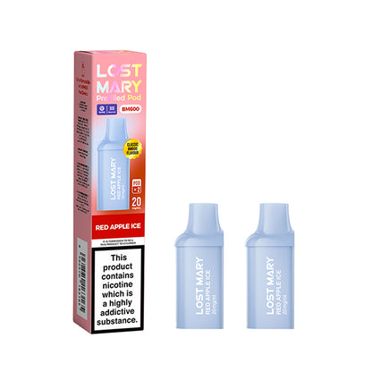 Lost Mary BM600 Prefilled Pods 20mg 2 Pack - Vape Kingz
