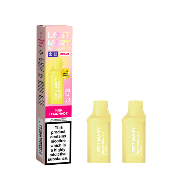 Lost Mary BM600 Prefilled Pods 20mg 2 Pack - Vape Kingz
