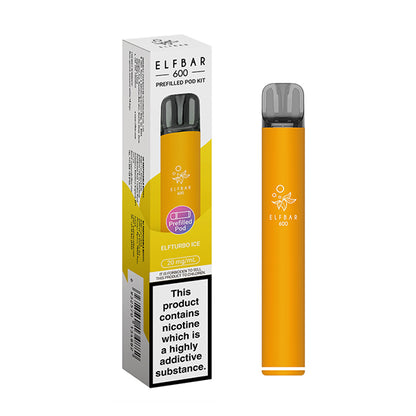 Elf Bar 600 Prefilled Pod Kit - Vape Kingz