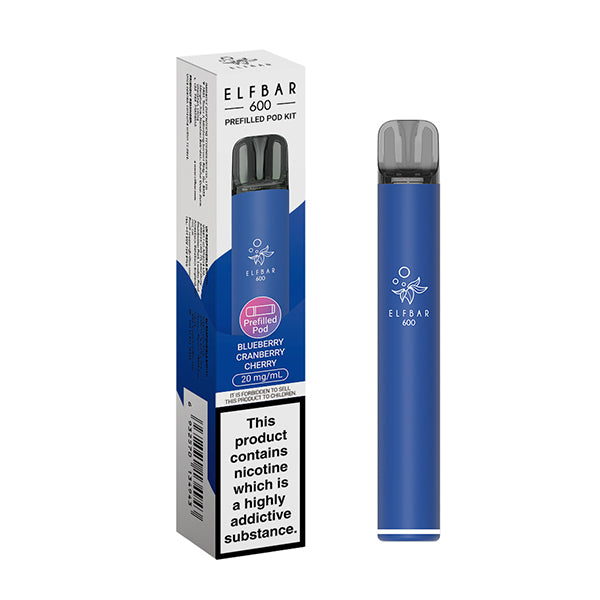Elf Bar 600 Prefilled Pod Kit - Vape Kingz