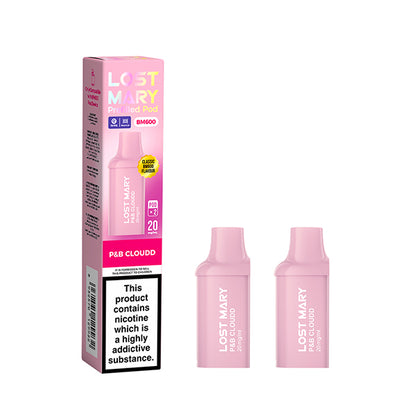 Lost Mary BM600 Prefilled Pods 20mg 2 Pack - Vape Kingz