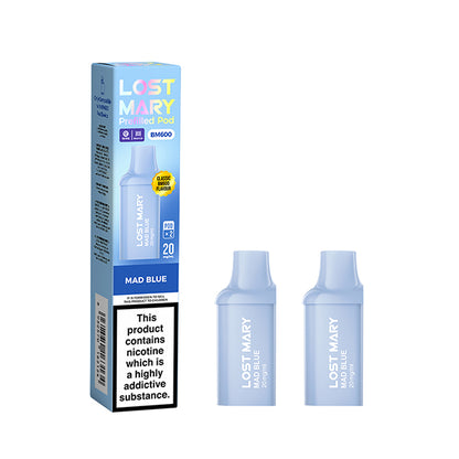 Lost Mary BM600 Prefilled Pods 20mg 2 Pack - Vape Kingz