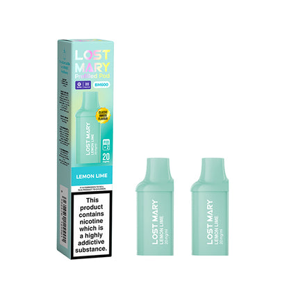 Lost Mary BM600 Prefilled Pods 20mg 2 Pack - Vape Kingz