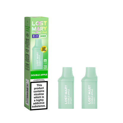 Lost Mary BM600 Prefilled Pods 20mg 2 Pack - Vape Kingz