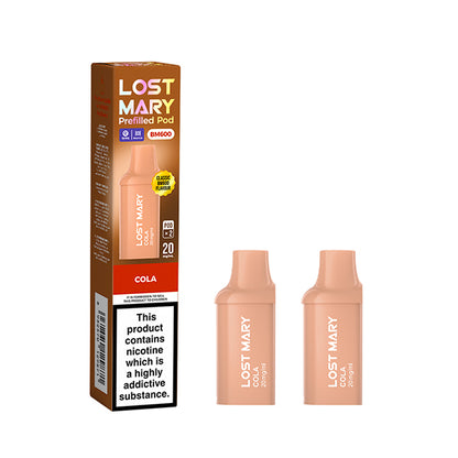 Lost Mary BM600 Prefilled Pods 20mg 2 Pack - Vape Kingz