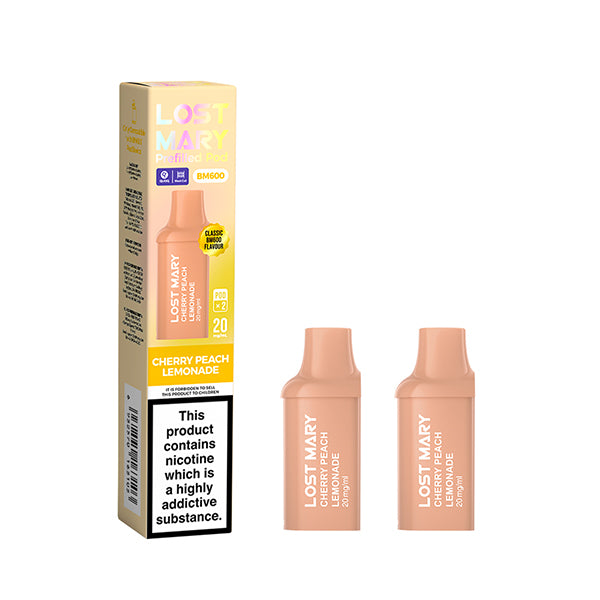 Lost Mary BM600 Prefilled Pods 20mg 2 Pack - Vape Kingz