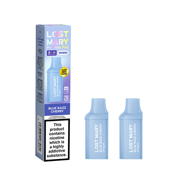 Lost Mary BM600 Prefilled Pods 20mg 2 Pack - Vape Kingz