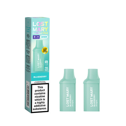 Lost Mary BM600 Prefilled Pods 20mg 2 Pack - Vape Kingz