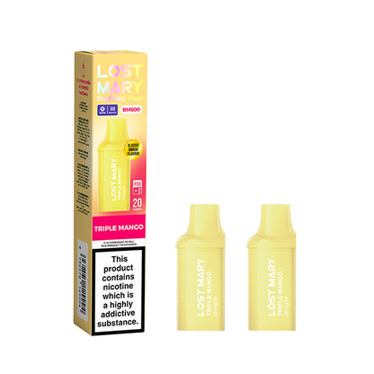 Lost Mary BM600 Prefilled Pods 20mg 2 Pack - Vape Kingz