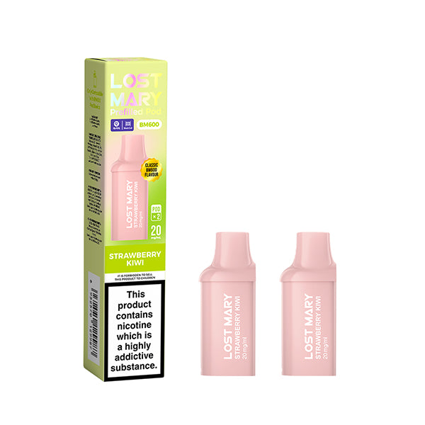 Lost Mary BM600 Prefilled Pods 20mg 2 Pack - Vape Kingz