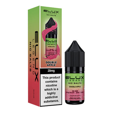 Double Apple Nic Salt E-Liquid by Elux Legend