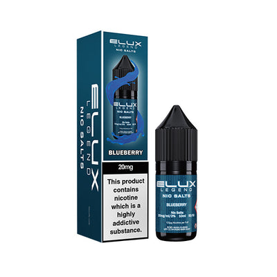 Blueberry Nic Salt E-Liquid by Elux Legend