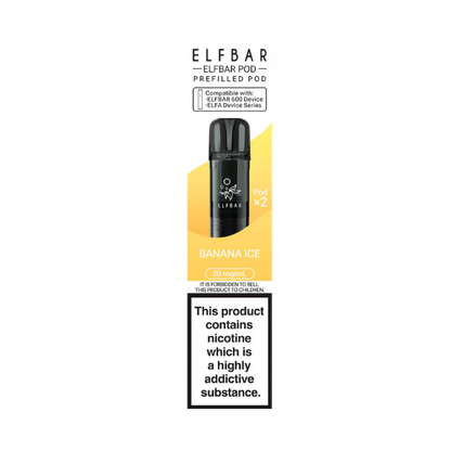 Elf Bar 600 Prefilled Pods 20mg 2 Pack - Vape Kingz