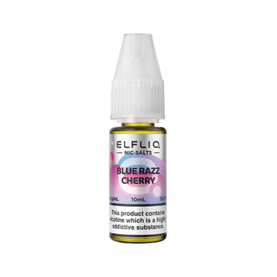 Blue Razz Cherry Nic Salt E-Liquid by Elf Bar Elfliq - Vape Kingz
