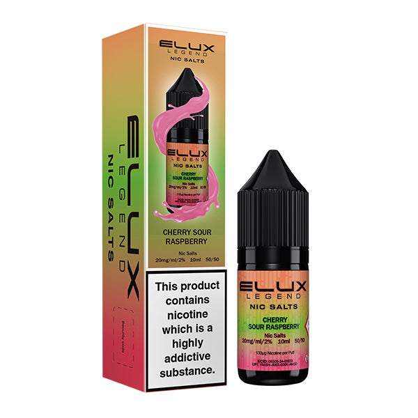 Cherry Sour Raspberry Nic Salt E-Liquid by Elux Legend