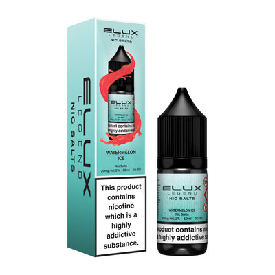 Watermelon Ice Nic Salt E-Liquid by Elux Legend - Vape Kingz