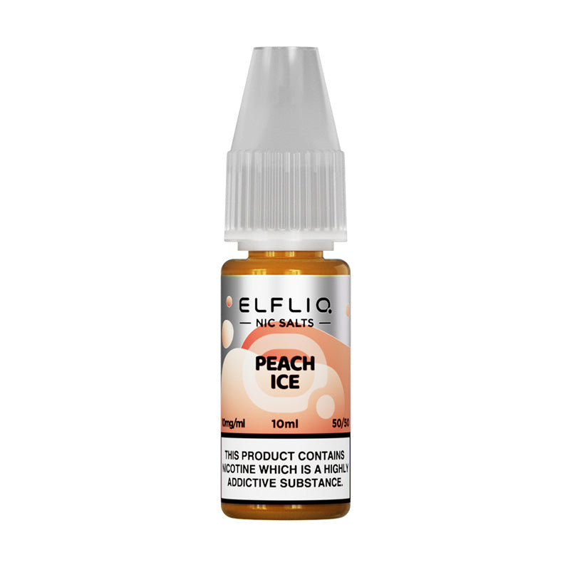 Peach Ice Nic Salt E-Liquid by Elf Bar Elfliq