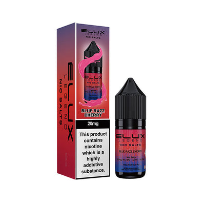 Blue Razz Cherry Nic Salt E-Liquid by Elux Legend