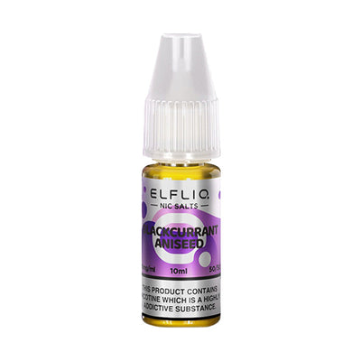 Blackcurrant Aniseed Nic Salt E-Liquid by Elf Bar Elfliq