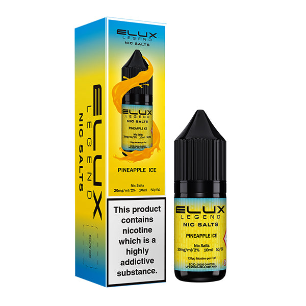 Pineapple Ice Nic Salt E-Liquid by Elux Legend - Vape Kingz