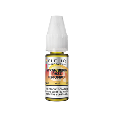 Strawberry Razz Lemonade Nic Salt E-Liquid by Elf Bar Elfliq - Vape Kingz