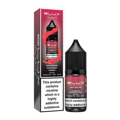 Strawberry Raspberry Cherry Nic Salt E-Liquid by Elux Legend - Vape Kingz