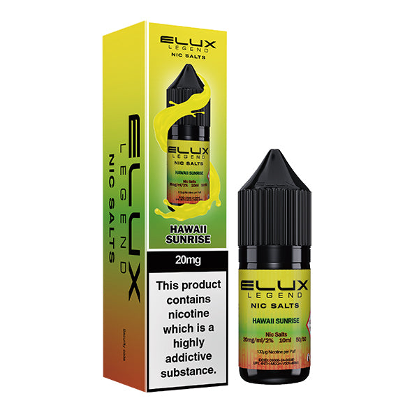 Hawaii Sunrise Nic Salt E-Liquid by Elux Legend - Vape Kingz