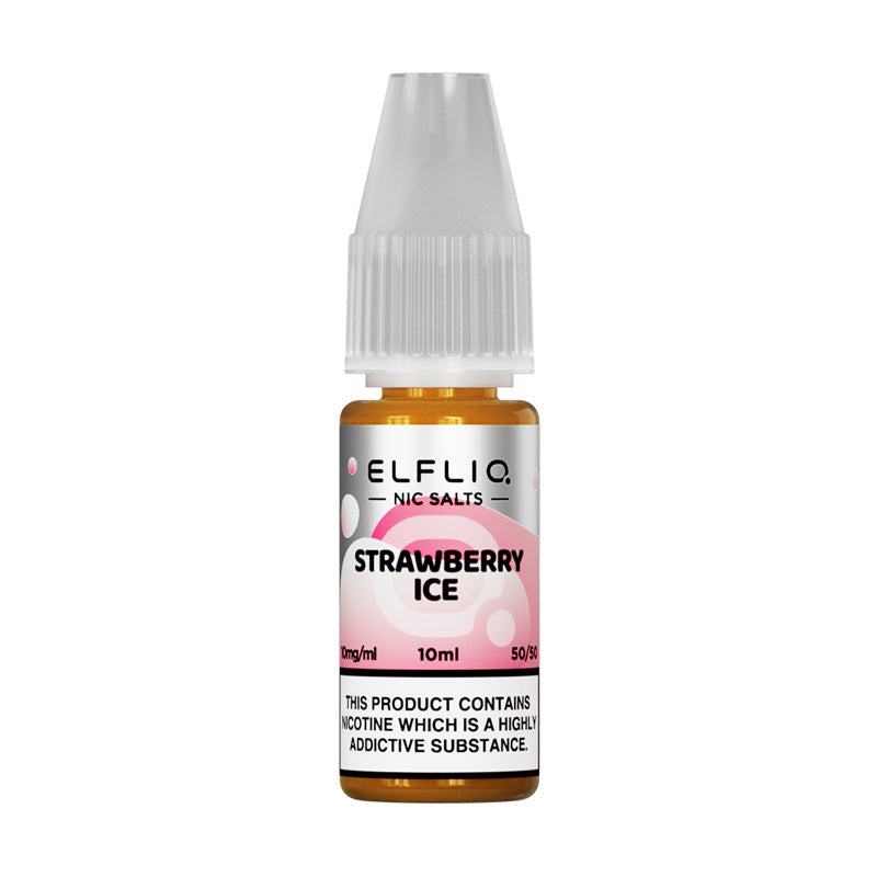 Strawberry Ice Nic Salt E-Liquid by Elf Bar Elfliq