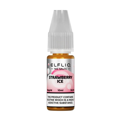Strawberry Ice Nic Salt E-Liquid by Elf Bar Elfliq