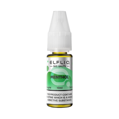 Menthol Nic Salt E-Liquid by Elf Bar Elfliq