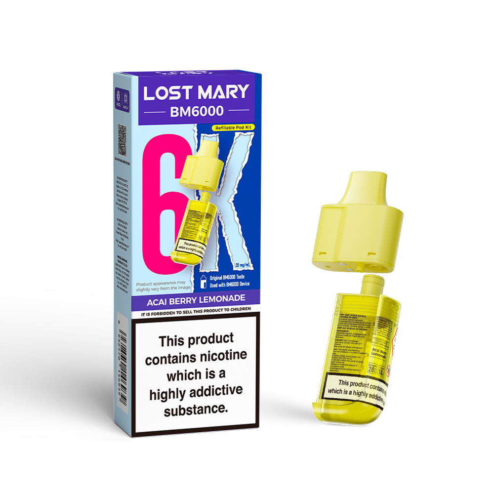 Lost Mary BM6000 Prefilled Pods - Vape Kingz