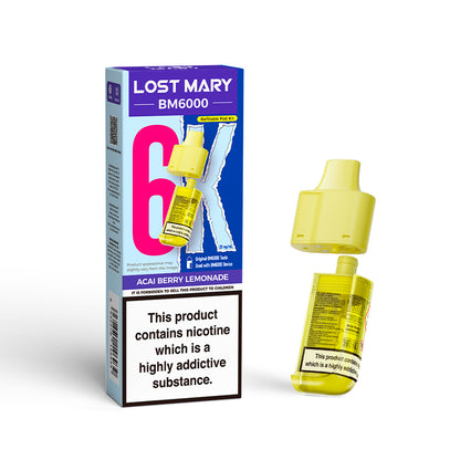 Lost Mary BM6000 Prefilled Pods - Vape Kingz