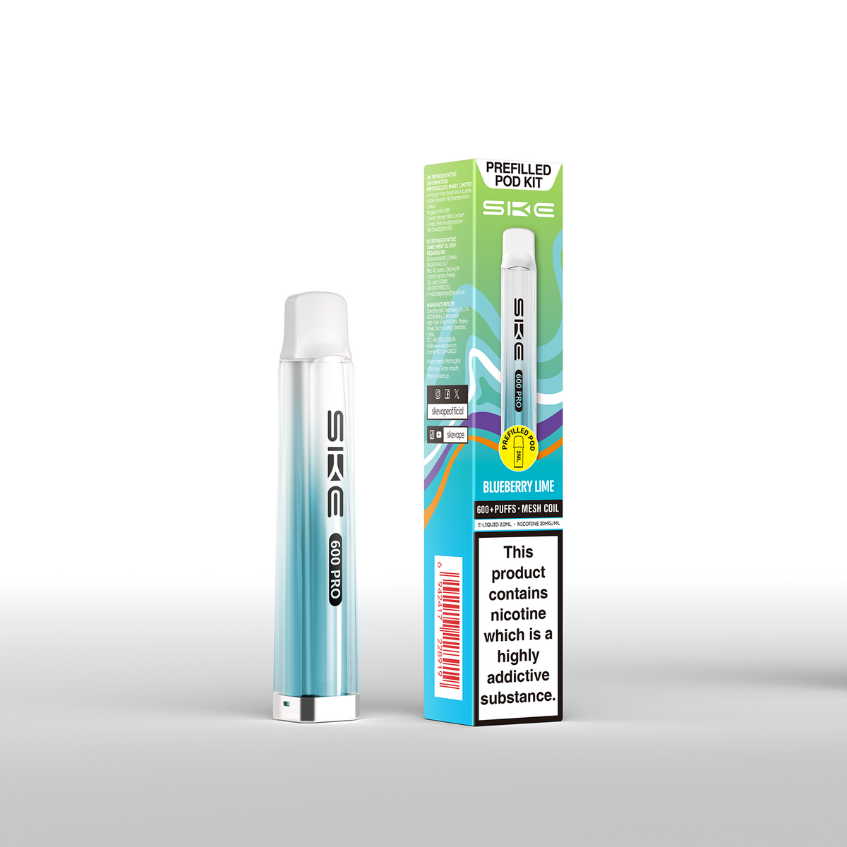 SKE 600 Pro Prefilled Pod Kit - Vape Kingz