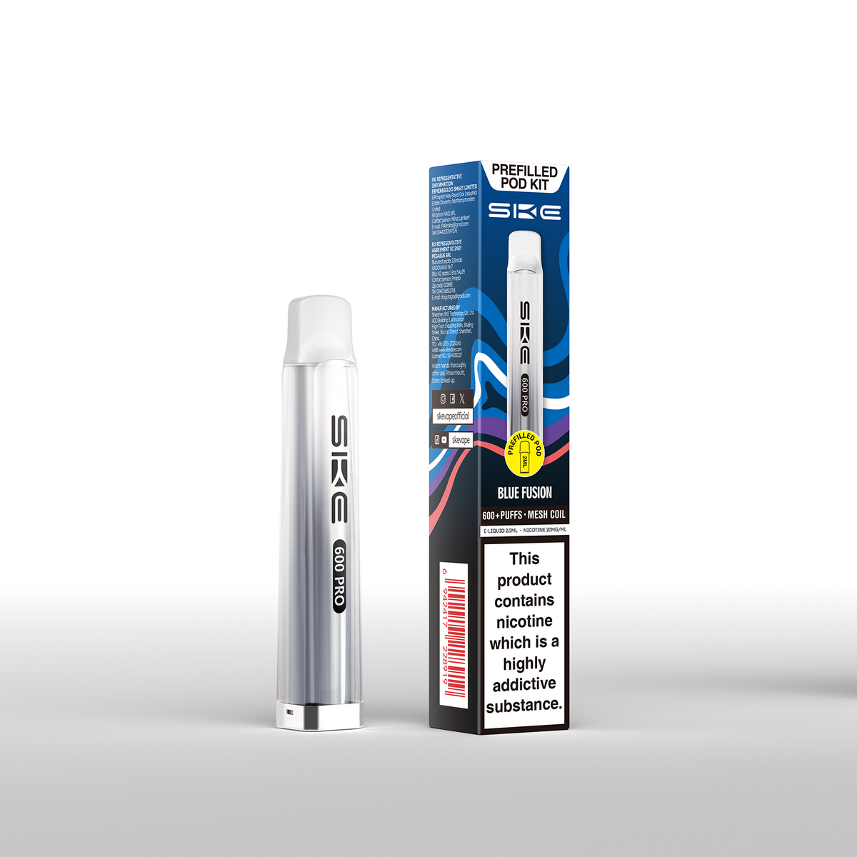 SKE 600 Pro Prefilled Pod Kit - Vape Kingz