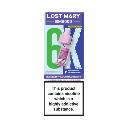 Lost Mary BM6000 Prefilled Pods - Vape Kingz