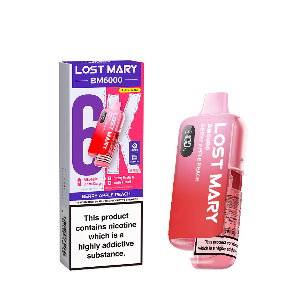 Lost Mary BM6000 Prefilled Pod Kit - Vape Kingz