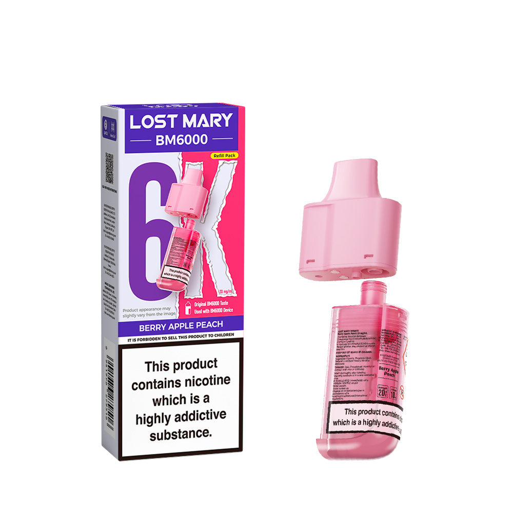 Lost Mary BM6000 Prefilled Pods - Vape Kingz