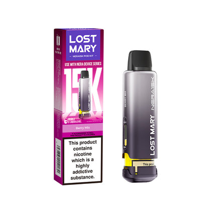 Lost Mary Nera 15K Prefilled Pods - Vape Kingz