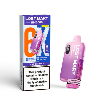 Lost Mary BM6000 Prefilled Pod Kit - Vape Kingz