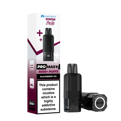 Hayati Pro Max 6000+ Prefilled Pods - Vape Kingz