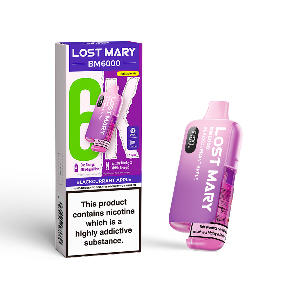 Lost Mary BM6000 Prefilled Pod Kit - Vape Kingz