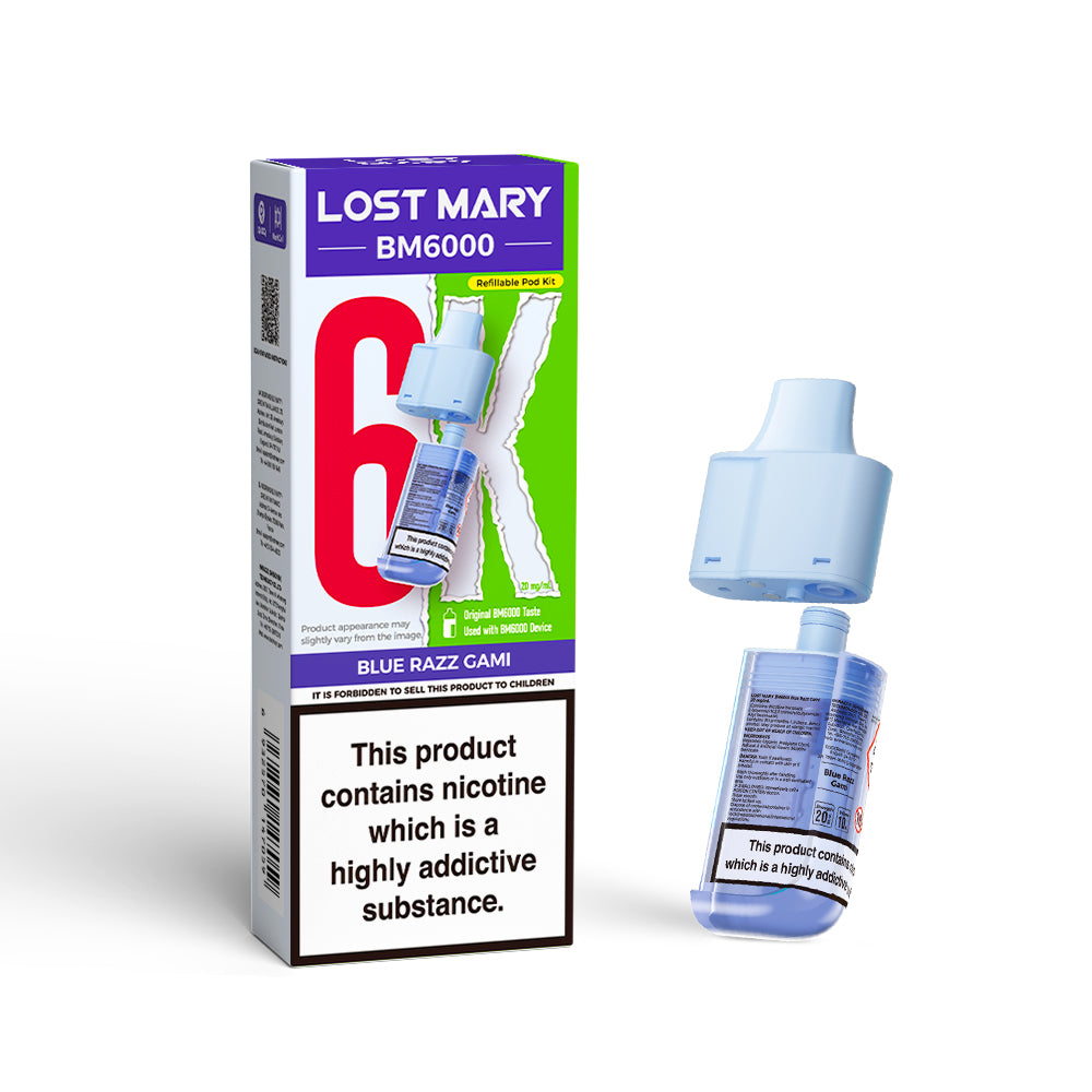 Lost Mary BM6000 Prefilled Pods - Vape Kingz