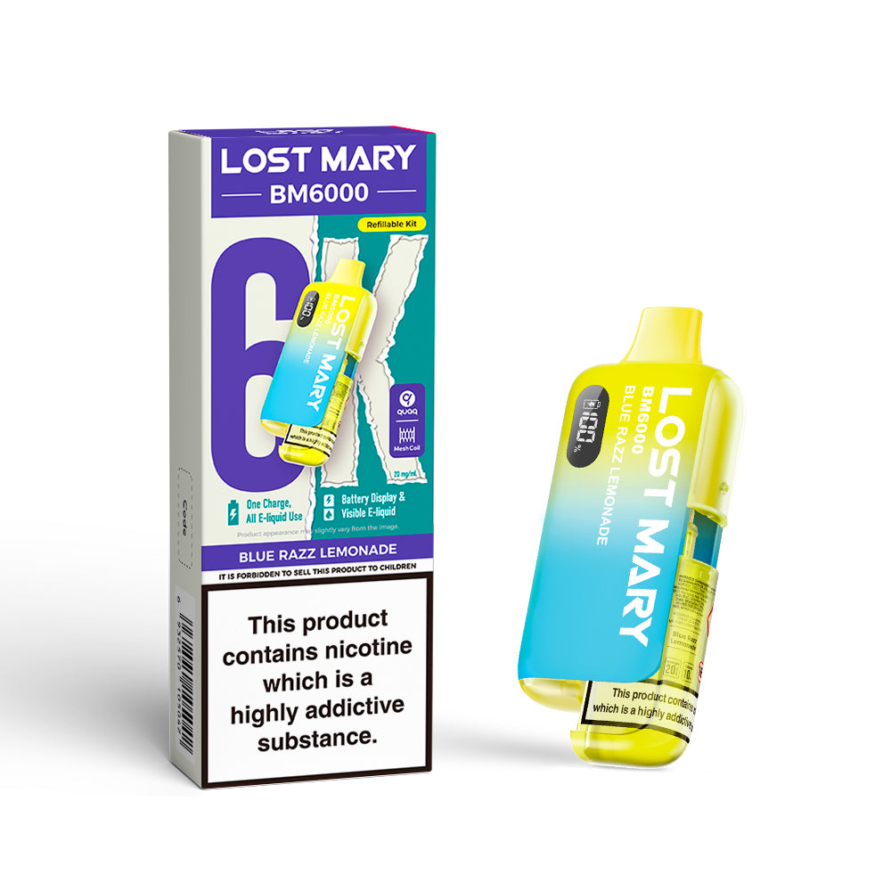 Lost Mary BM6000 Prefilled Pod Kit - Vape Kingz