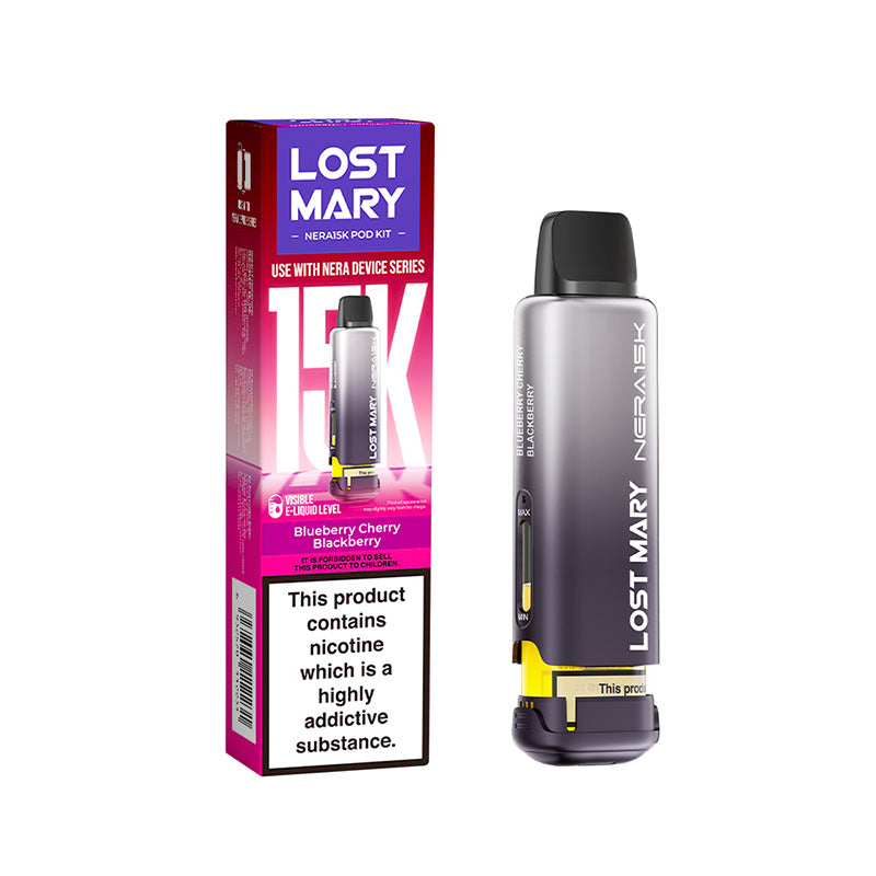 Lost Mary Nera 15K Prefilled Pods - Vape Kingz