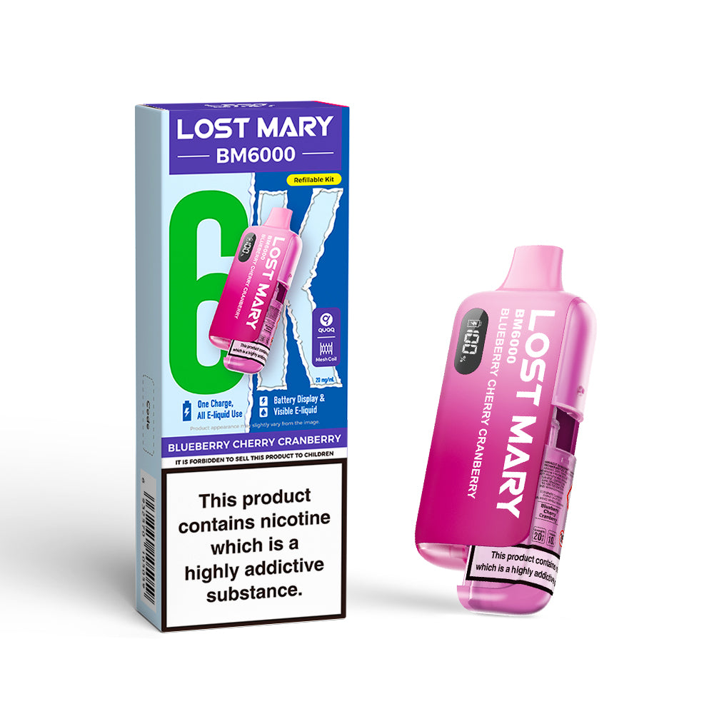 Lost Mary BM6000 Prefilled Pod Kit - Vape Kingz