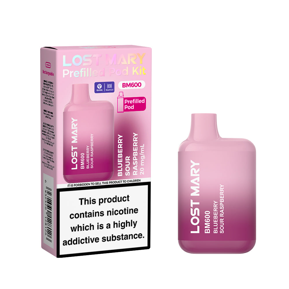 Lost Mary BM600 Prefilled Pod Kit - Vape Kingz