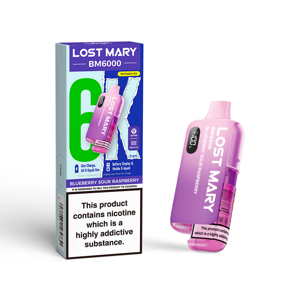Lost Mary BM6000 Prefilled Pod Kit - Vape Kingz